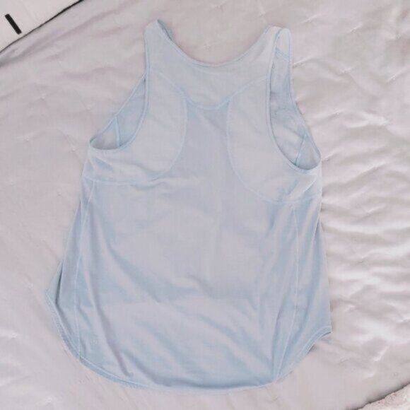 LULULEMON ATHLETICA "Stargaze" Light Grey Blue Sculp Tank ll - Picture 10 of 15